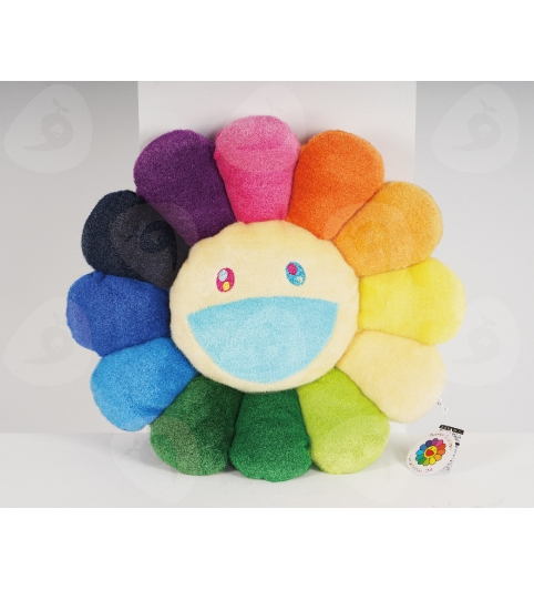 Takashi Murakami  村上隆 經典彩虹太陽花抱枕