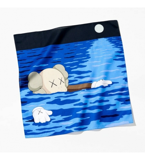 KAWS TOKYO FIRST2021東京展場限定手帕 